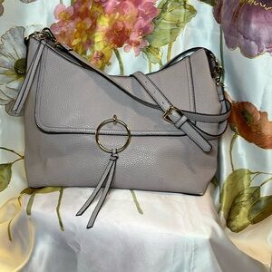 Lavender Satchel Fashion bag w/ Crossbody